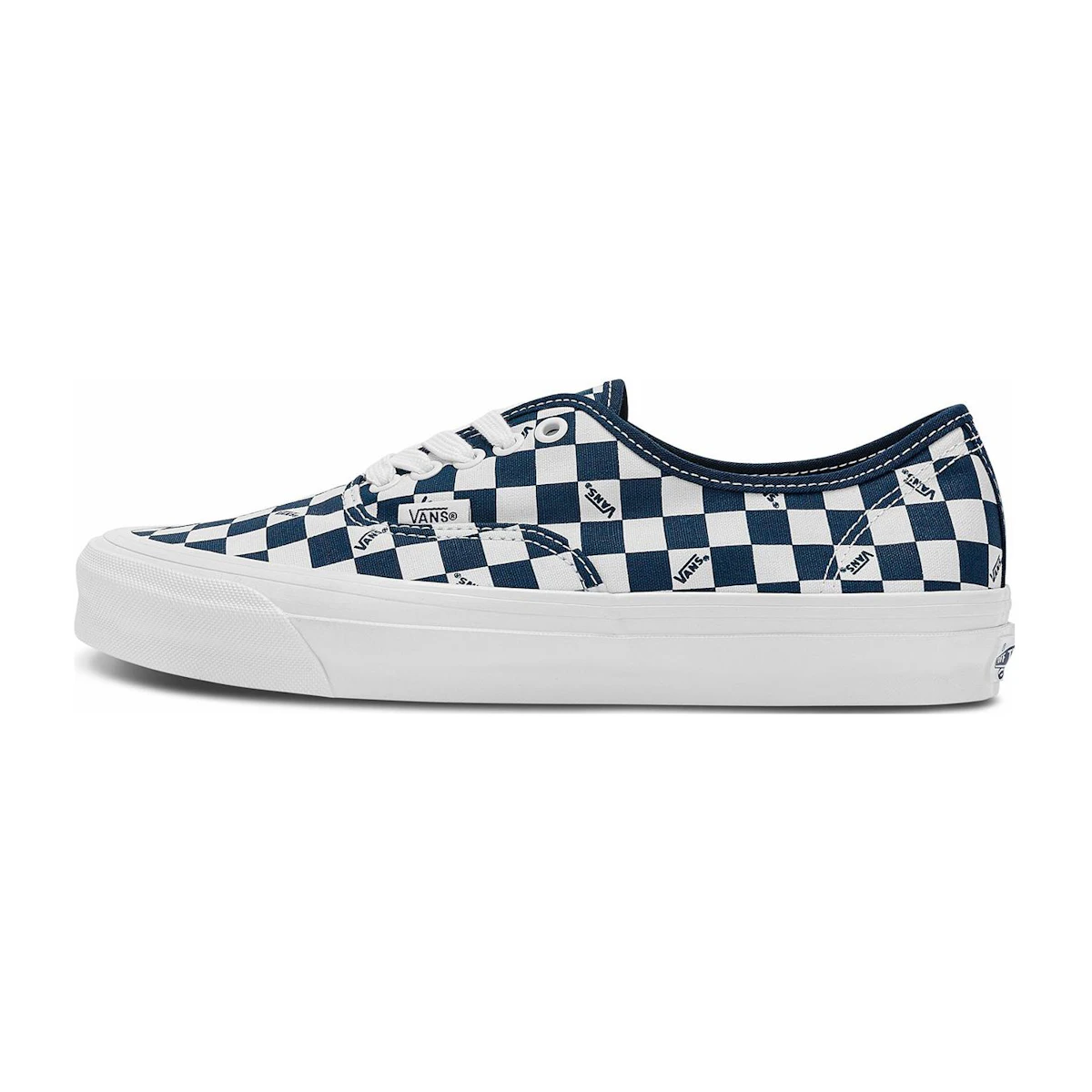 Vans Vault OG Authentic LX Checkerboard Biru Putih VN0A5FBDLKZ