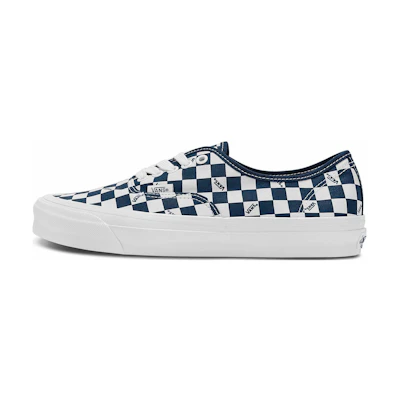 Vans Vault Authentic LX Checkerboard Blue White