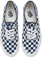 Vans Authentic Vault OG 復古棋盤格 防滑耐磨 低筒 滑板鞋 男女款 藍白 Shop Vans Authentic Vault OG 復古棋盤格 防滑耐磨 低筒 滑板鞋 男女款 藍白