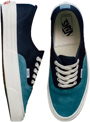 Vans Vault OG Authentic LX Shoes 'Storm Blue' VN000UDDN8P Shop Vans Vault OG Authentic LX Shoes 'Storm Blue' VN000UDDN8P