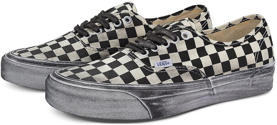Vans Vault OG Authentic LX Stressed Black White Checkerboard VN0A5FBD95Y1 Order Vans Vault OG Authentic LX Stressed Black White Checkerboard VN0A5FBD95Y1