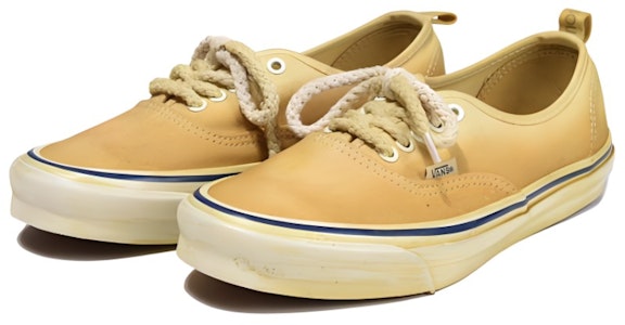 Vans Vault OG Authentic LX x Worksout 联名款 VN000NYELLO Lookbook Vans Vault OG Authentic LX x Worksout 联名款 VN000NYELLO