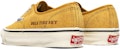 Vans Vault OG Authentic SP LX Julian Klincewicz Suede Nugget Gold Emas VN0A5DYGAR6