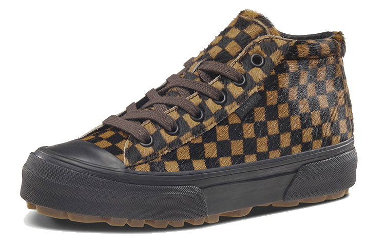 Order Vans Vault OG G.I LX Checkerboard Zwart/Geel VN0A3ZCCUN0