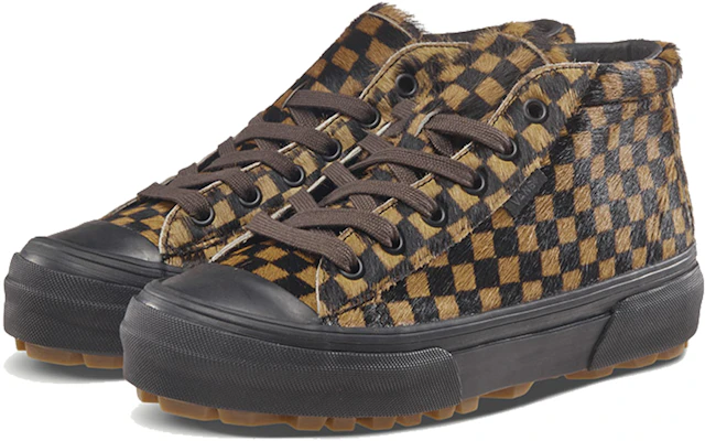 Vans Vault OG G.I LX Checkerboard Zwart/Geel VN0A3ZCCUN0 Shop Vans Vault OG G.I LX Checkerboard Zwart/Geel VN0A3ZCCUN0