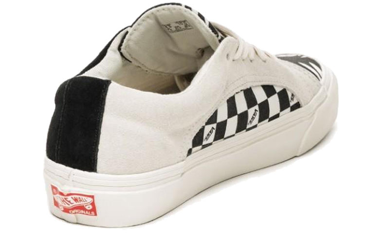 Shop Vans Vault OG Lampin LX 'Hitam Putih' VN0A4P3WN8K1