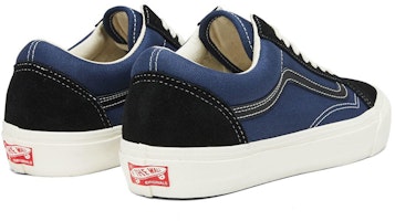 Vans Vault OG Old Skool LX 'Biru Hitam' VN0A38FWVYY1 Shop Vans Vault OG Old Skool LX 'Biru Hitam' VN0A38FWVYY1