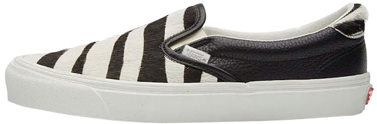 Vans Vault OG Slip On 59 LX 'Zebra Pony' VN00019VIJ0 Buy Vans Vault OG Slip On 59 LX 'Zebra Pony' VN00019VIJ0
