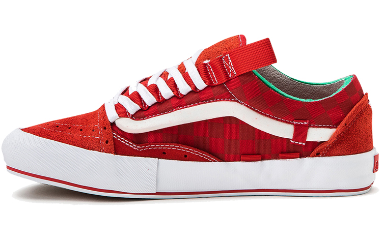 Vans Vault Old Skool CAP LX 'Red White' VN0A45K1VZW1