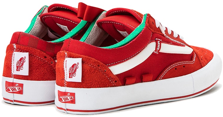 Vans Vault Old Skool CAP LX 'Red White' VN0A45K1VZW1 Purchase Vans Vault Old Skool CAP LX 'Red White' VN0A45K1VZW1