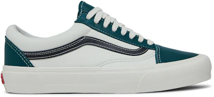 Vans Vault Old Skool LX 'Marshmallow Evergreen' VN0A4BVF22D1 Vans Vault Old Skool LX 'Marshmallow Evergreen' VN0A4BVF22D1