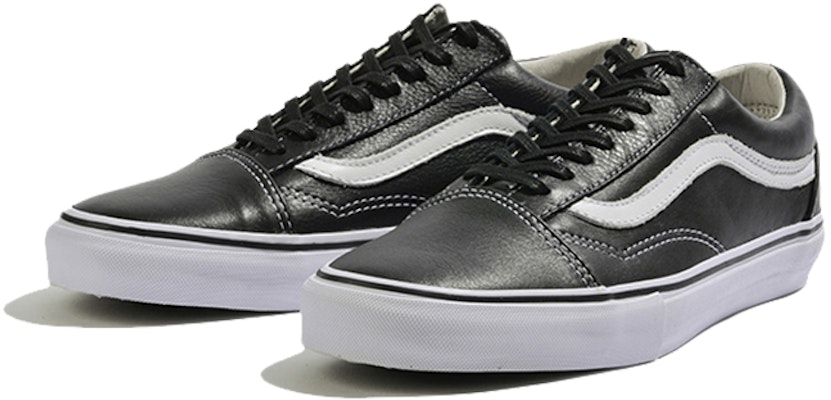 Vans Vault Old Skool VLT LX Kulit Hitam/Putih VN000D4E1NS Order Vans Vault Old Skool VLT LX Kulit Hitam/Putih VN000D4E1NS