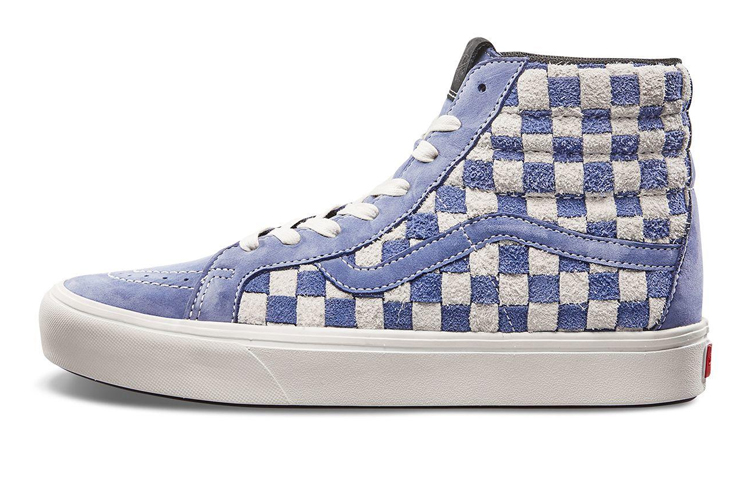 Buy Vans Vault SK8-Hi Reissue ComfyCush LX 'Biru Putih' Terbaru VN0A45JZVNR