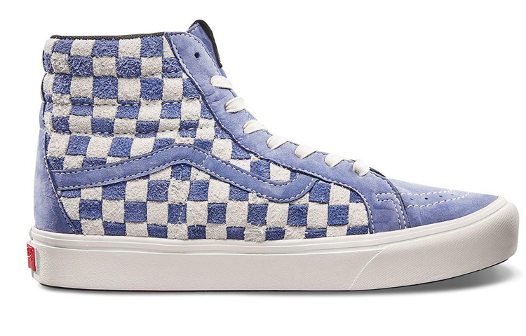 Order Vans Vault SK8-Hi Reissue ComfyCush LX 'Biru Putih' Terbaru VN0A45JZVNR
