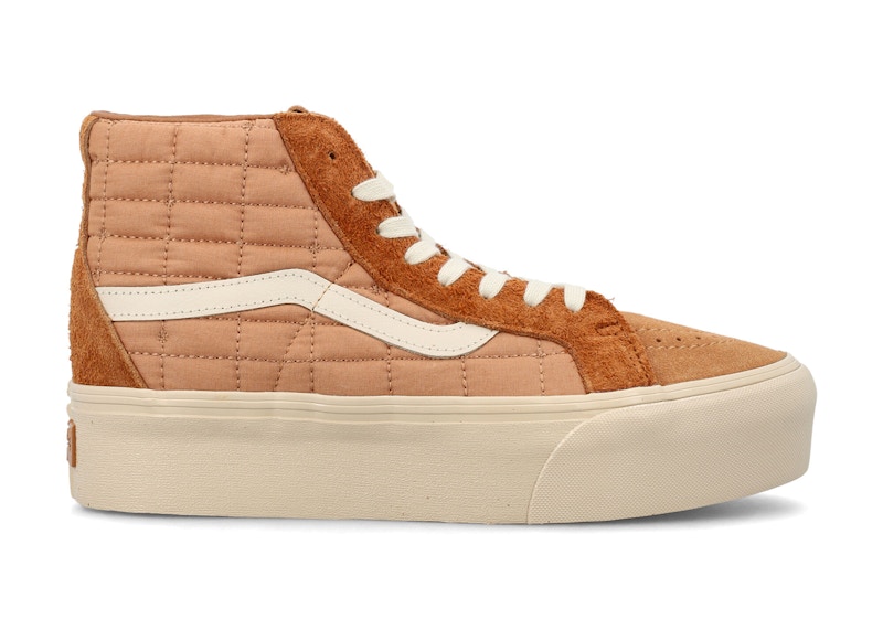 Buy Vans Vault Sk8-Hi Reissue Platform LX Joe Freshgoods Chocolate Valley Resort 'Camel' VN0007PWCAM1