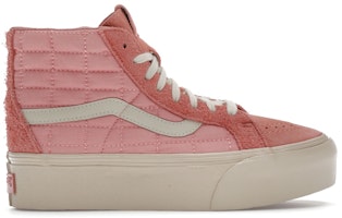 Vans Vault Sk8-Hi Reissue Platform LX Joe Freshgoods Chocolate Valley Resort Coral Pink 'Coral Almond' VN0007PWZEE1 Vans Vault Sk8-Hi Reissue Platform LX Joe Freshgoods Chocolate Valley Resort Coral Pink 'Coral Almond' VN0007PWZEE1