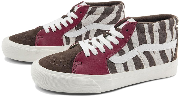 Vans Vault SK8-Mid VR3 LX 'Safari Rumba Merah' VN000C4W9D0 Lookbook Vans Vault SK8-Mid VR3 LX 'Safari Rumba Merah' VN000C4W9D0