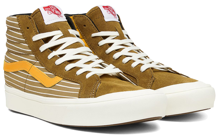 Lookbook Vans Vault Style 138 ComfyCush LX 'Marrón Blanco' VN0A4BTKVX8