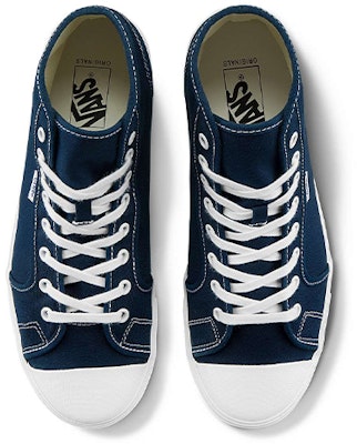 Vans Unisex OG Style 23 LX High-Top Canvas Shoe Blue VN0A5HUTF8R Lookbook Vans Unisex OG Style 23 LX High-Top Canvas Shoe Blue VN0A5HUTF8R