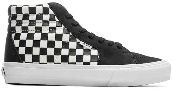 Vans Vault Style 38 VLT LX 皮革編織 耐磨防滑中筒休閒板鞋 黑白 棋盤格 Order Vans Vault Style 38 VLT LX 皮革編織 耐磨防滑中筒休閒板鞋 黑白 棋盤格