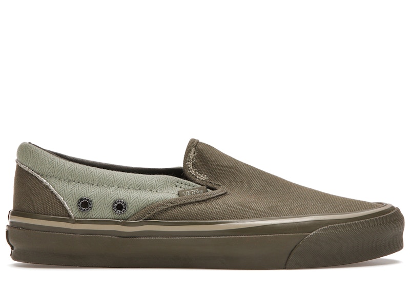 Vans Vault UA OG Classic Slip-On LX Nigel Cabourn Army Mix VN0A45JK9TA1