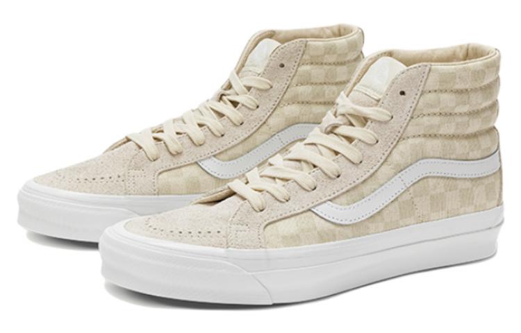 Order Sepatu Vans Vault UA OG Sk8-Hi LX 'Beige White' VN0A4BVB0VW