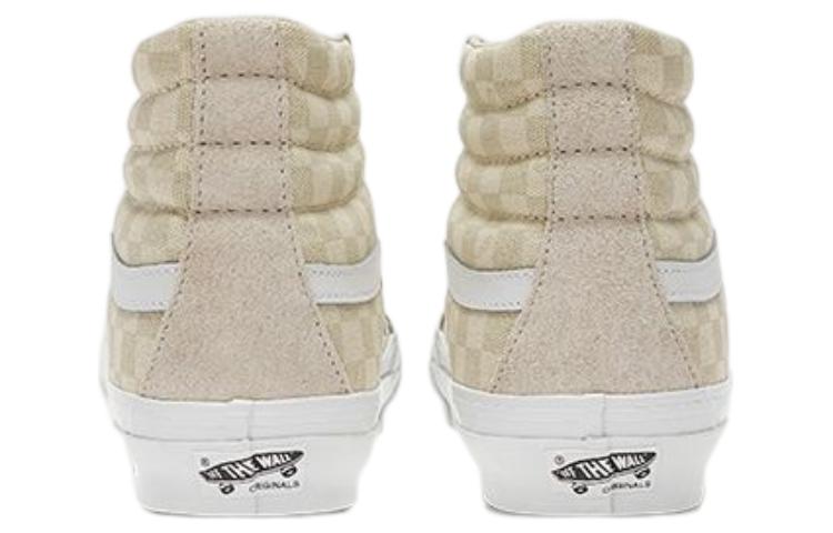 Shop Sepatu Vans Vault UA OG Sk8-Hi LX 'Beige White' VN0A4BVB0VW