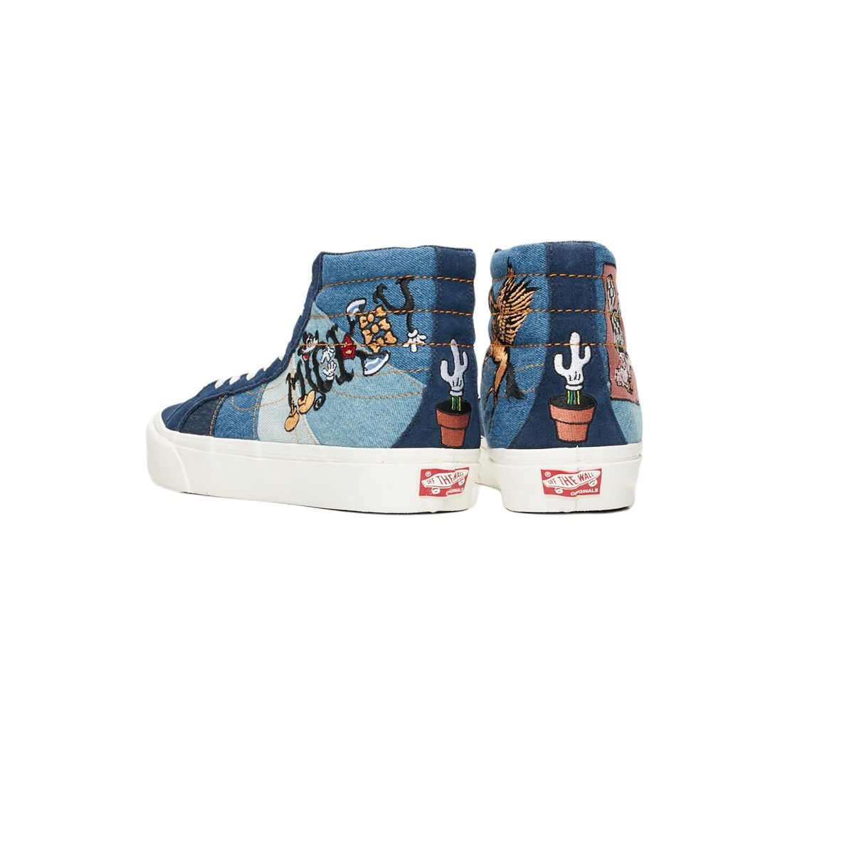 Lookbook Vans Vault × Disney × タカ・ハヤシ SK8-Hi LX ブルー VN0A3WNDRNR1