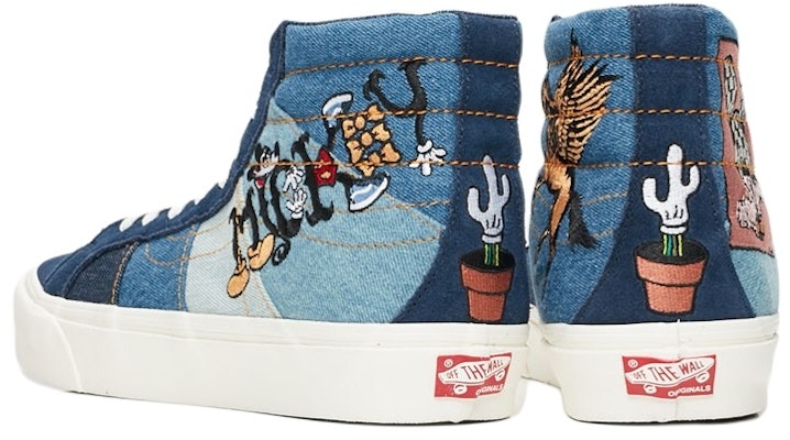 Vans Vault × Disney × タカ・ハヤシ SK8-Hi LX ブルー VN0A3WNDRNR1 Lookbook Vans Vault × Disney × タカ・ハヤシ SK8-Hi LX ブルー VN0A3WNDRNR1
