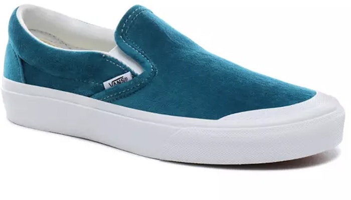 Vans Velvet Classic Slip-On 'Azul Blanco' VN0A4P3CTCE Lookbook Vans Velvet Classic Slip-On 'Azul Blanco' VN0A4P3CTCE