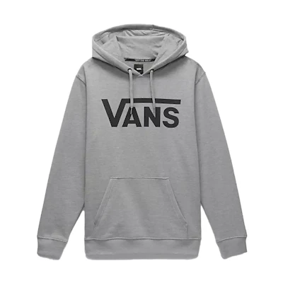 Vans Vintage Letter Graphic Hoodie Unisex Gray VN0A456BADY