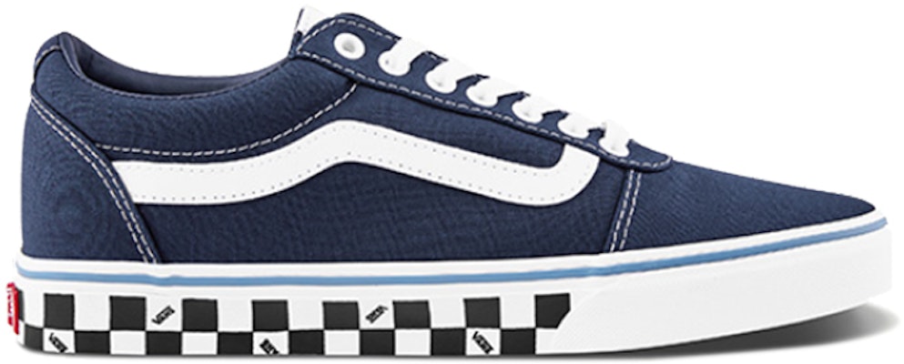 Vans Ward 蓝色棋盘格 "黑蓝" VN0A38DM14C Order Vans Ward 蓝色棋盘格 "黑蓝" VN0A38DM14C
