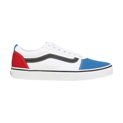 Vans Ward 'Color Block - White Blue Red'