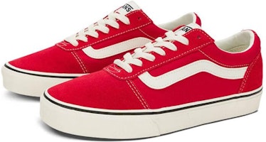 Vans Ward 舒適 耐磨輕便 低筒 滑板鞋 男女款 紅色 Lookbook Vans Ward 舒適 耐磨輕便 低筒 滑板鞋 男女款 紅色