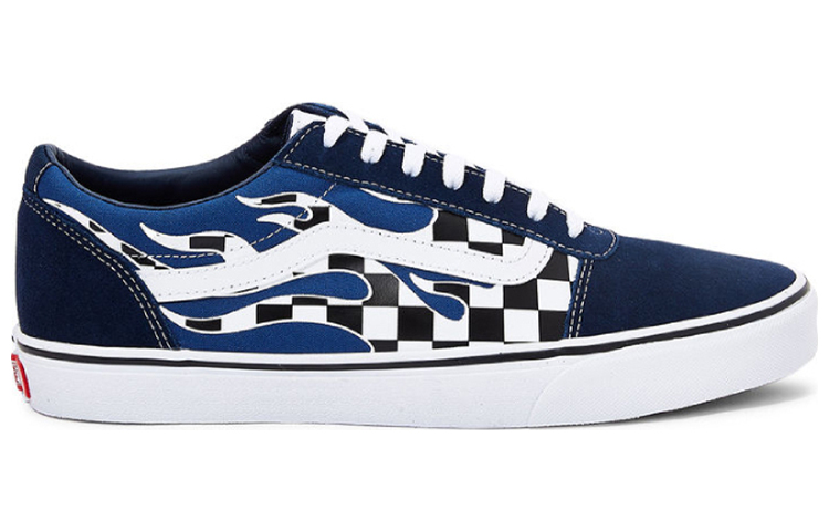 Order Vans Ward クラシック ローカット 男女兼用 黒/青 VN0A36EMWD6