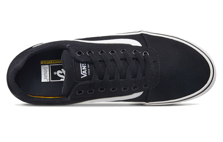 Lookbook Vans Ward 豪华低帮鞋 黑色 VN0A3WLHVHD