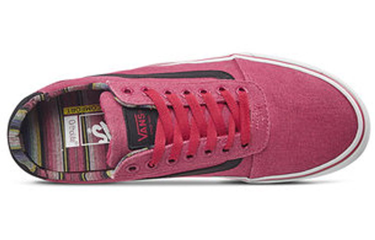 Lookbook Vans Ward Deluxe Sneakers Red/Black VN0A3WLHVHC