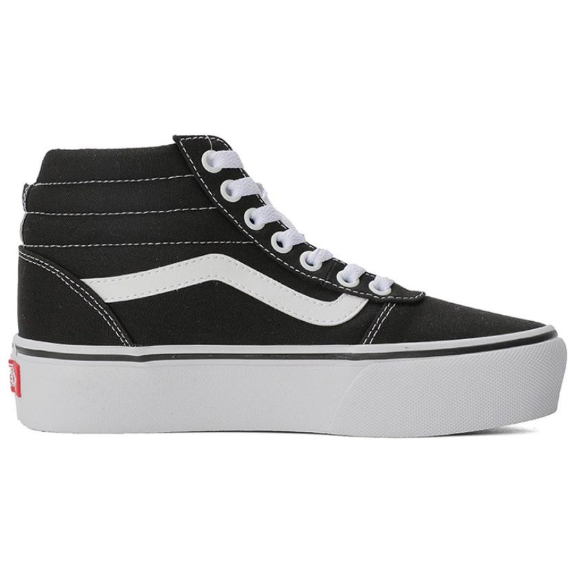 Order Vans Ward Hi 經典百搭休閒 高筒 滑板鞋 女款 黑色