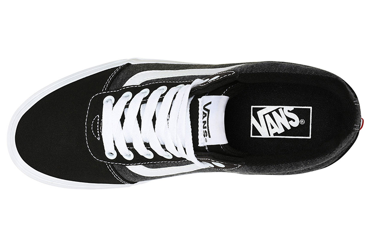 Lookbook Vans Ward Hi '黑白色' VN0A38DN0PB