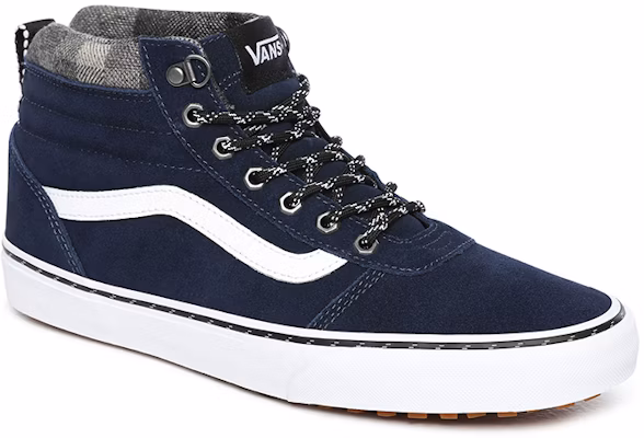 Vans Ward Hi 休閒滑板鞋 海軍藍 Lookbook Vans Ward Hi 休閒滑板鞋 海軍藍