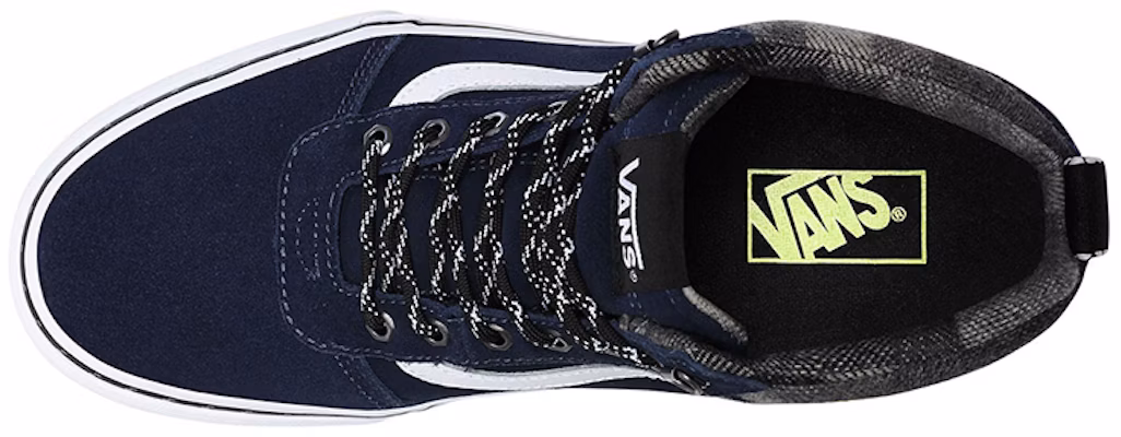 Vans Ward Hi 休閒滑板鞋 海軍藍 Shop Vans Ward Hi 休閒滑板鞋 海軍藍