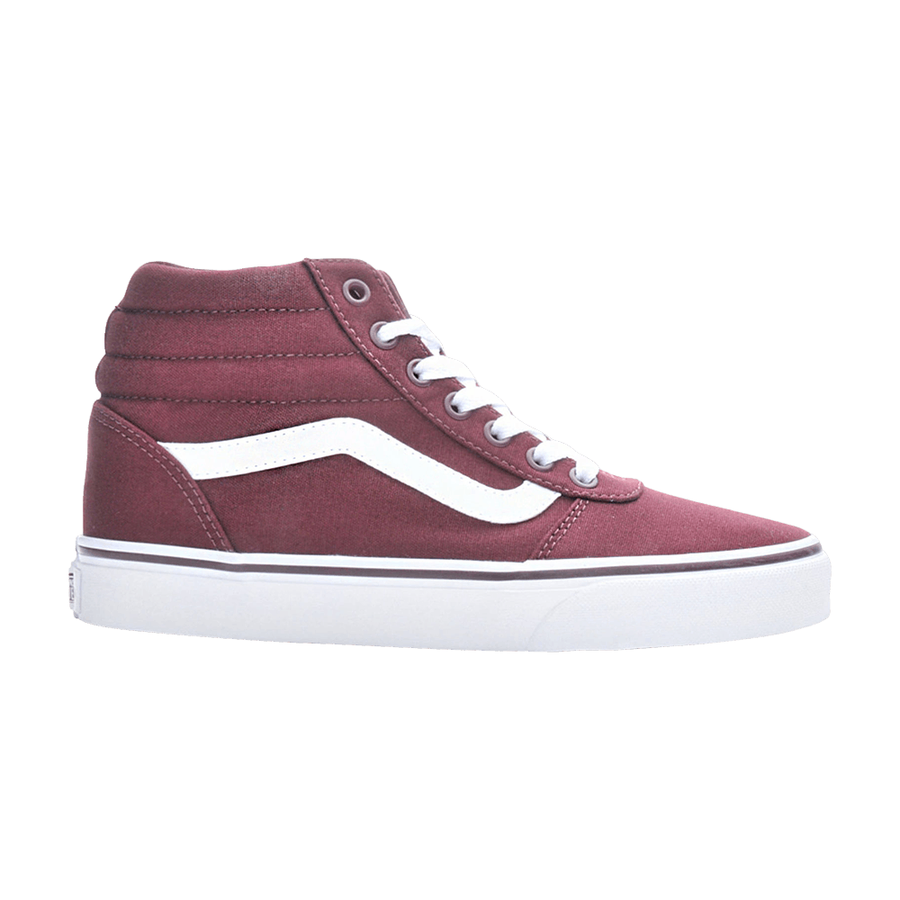 Vans Ward Hi Canvas 'Burgundy' VNOA3IUOOLQ