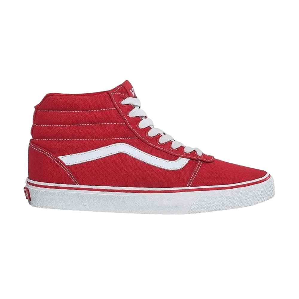 Vans Ward Hi Canvas 'Racing Red' VN0A38DNOLM