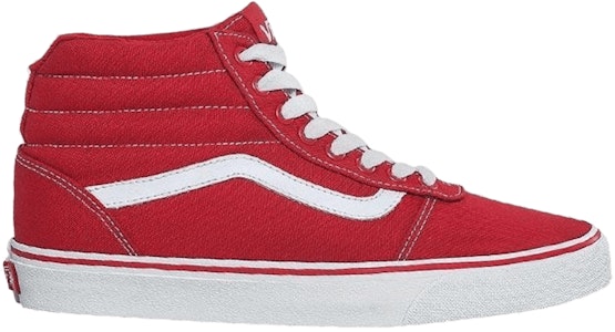 Vans Ward Hi Canvas 'Rojo Racing' VN0A38DNOLM Buy Vans Ward Hi Canvas 'Rojo Racing' VN0A38DNOLM
