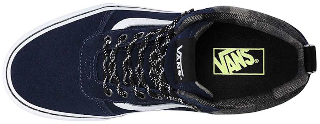 Vans Ward Hi Casual Skateboarding Shoes Navy Blue VN0A3JET15M Shop Vans Ward Hi Casual Skateboarding Shoes Navy Blue VN0A3JET15M