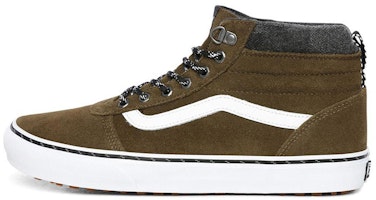 Vans Ward Hi Mte High-Top Sneakers Brown/Green VN0A3JET15W Vans Ward Hi Mte High-Top Sneakers Brown/Green VN0A3JET15W