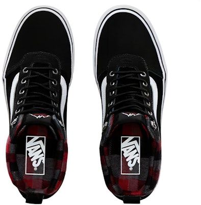 Vans Ward Hi Wear-resistant Non-Slip Casual Skateboarding Shoes Unisex Black VN0A3JETV1T Lookbook Vans Ward Hi Wear-resistant Non-Slip Casual Skateboarding Shoes Unisex Black VN0A3JETV1T
