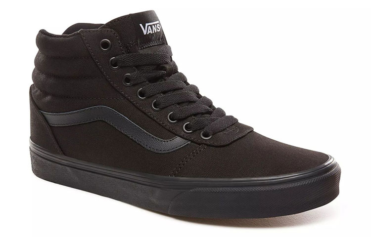 Lookbook 반스 워드 하이 캔버스 블랙 (Vans Ward High Canvas Black) VN0A38DN186