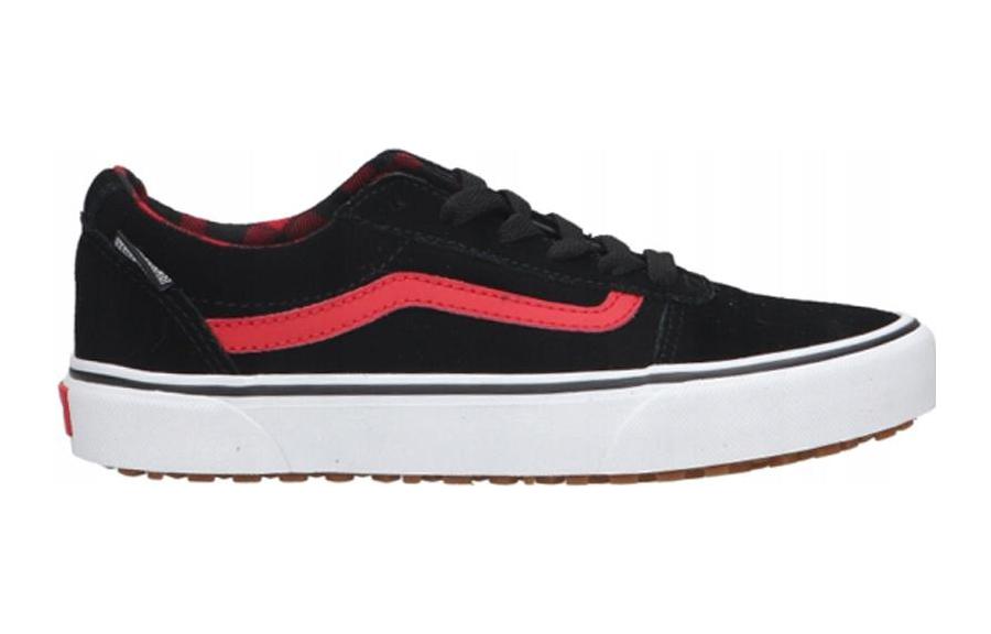Order Vans Wardローカットスニーカー 黒/赤 VN0A5KY79BY