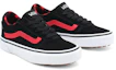 Lookbook Vans Wardローカットスニーカー 黒/赤 VN0A5KY79BY